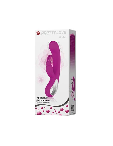 Vibrador Webb Color Púrpura
