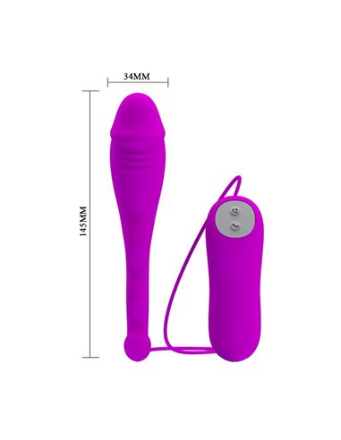 Pretty Love Vibrador Jumping Snake Color Púrpura