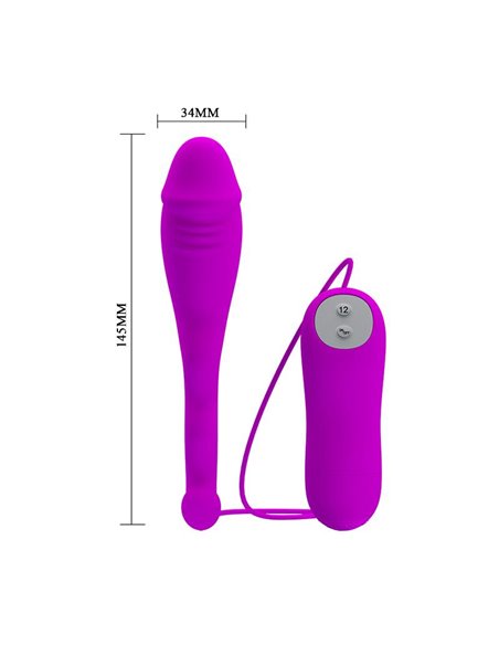 Pretty Love Vibrador Jumping Snake Color Púrpura