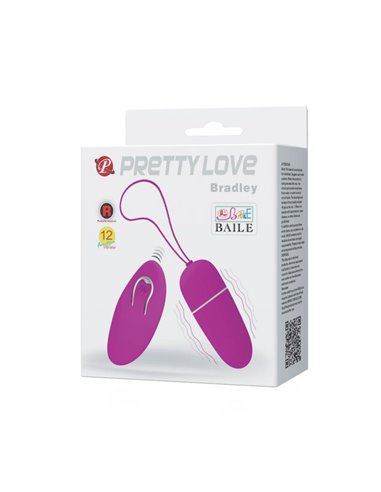 Pretty Love Huevo Vibrador Bradley Color Púrpura