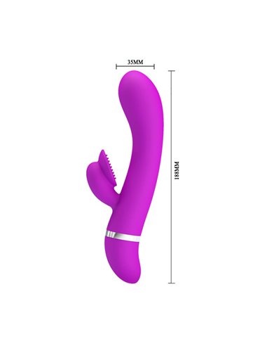 Pretty Love Vibrador Bert Color Púrpura
