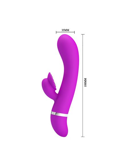 Pretty Love Vibrador Bert Color Púrpura