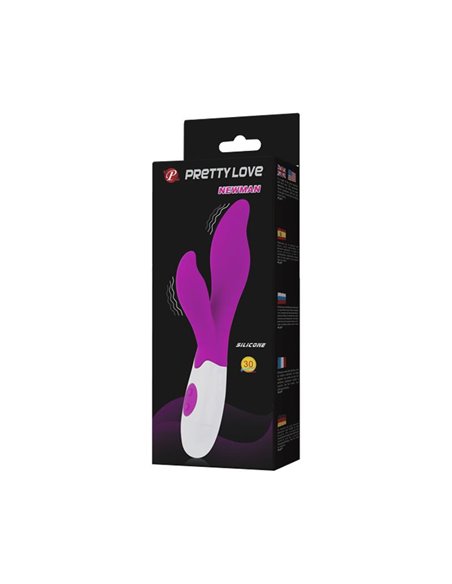 Pretty Love Vibrador Newman Color Púrpura