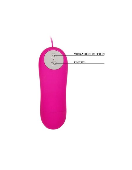 DISC*Pretty Love Vibrador Blair Color Púrpura cl80