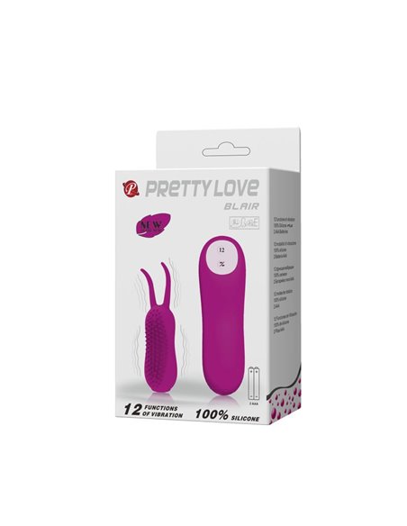 DISC*Pretty Love Vibrador Blair Color Púrpura cl80