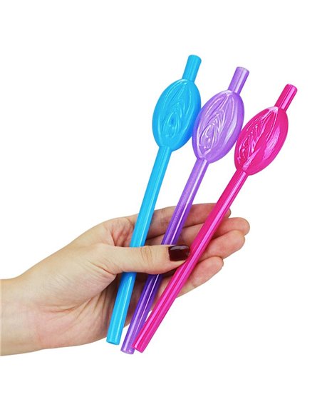 Pajita de Vagina Pack de 9