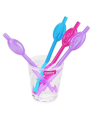 Pajita de Vagina Pack de 9