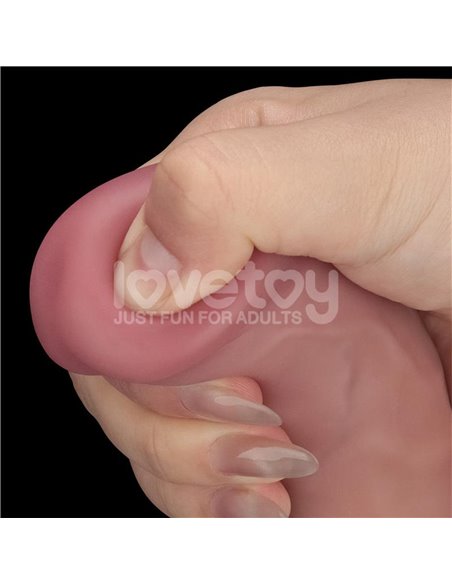 Dildo Dual Density con Vibración 9
