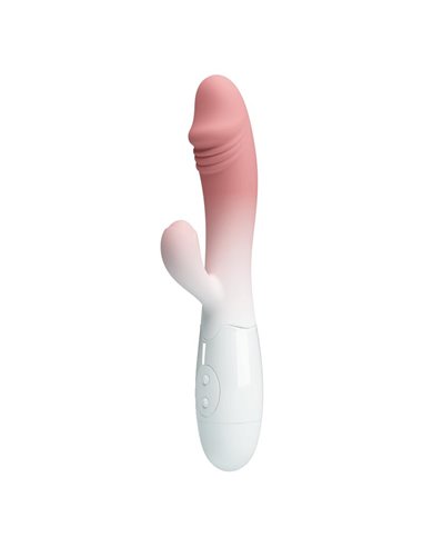 Snappy Vibrador Blanco y Rosa