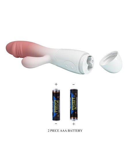 Snappy Vibrador Blanco y Rosa