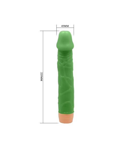 Bill Vibrador Realista 8.8 Verde