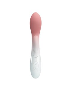 Brighty Vibrador Blanco y Rosa 2
