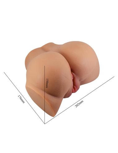 Emilia Masturbador con Vibración Vagina y Ano