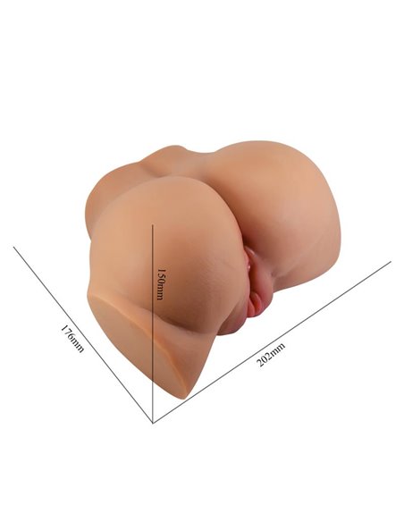 Emilia Masturbador con Vibración Vagina y Ano