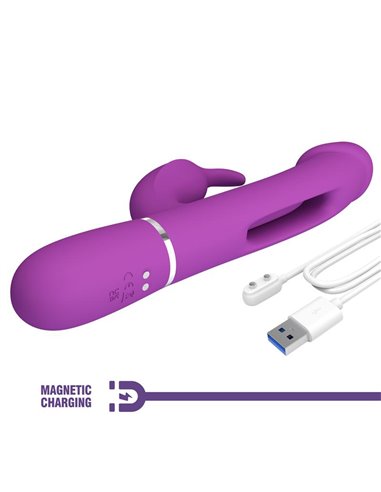 Kampas Vibrador con Lengua Lila