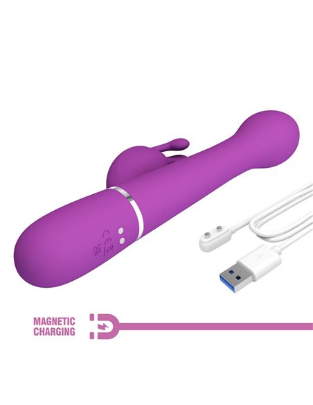 Dejon Vibrador con Thrusting y Rotación Twinkled
