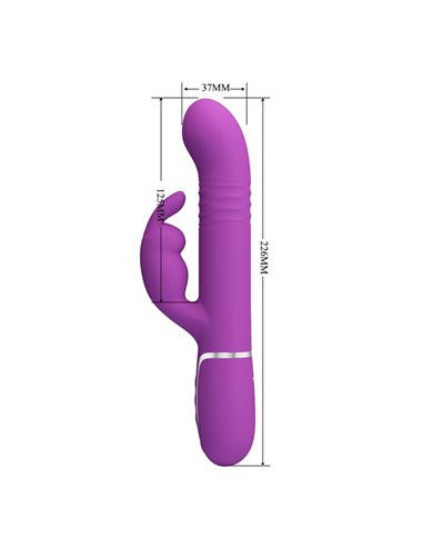 Coale Vibrador con Bolas Rotatorias y Up and Down