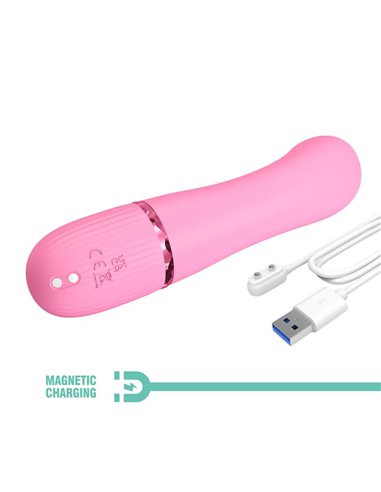 Marski Vibrador con Rabbit Punto G Rosa