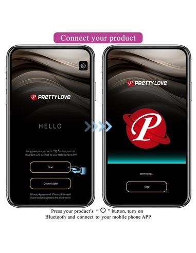 Leviathan Huevo Vibrador con APP