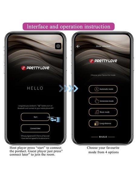Leviathan Huevo Vibrador con APP