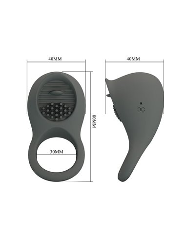 Nimbus Anillo para el Pene con Lengua