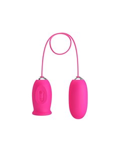 Daisy Huevo Vibrador y Lengua Estimuladora Rosa 2