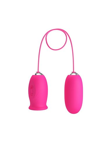 Daisy Huevo Vibrador y Lengua Estimuladora Rosa