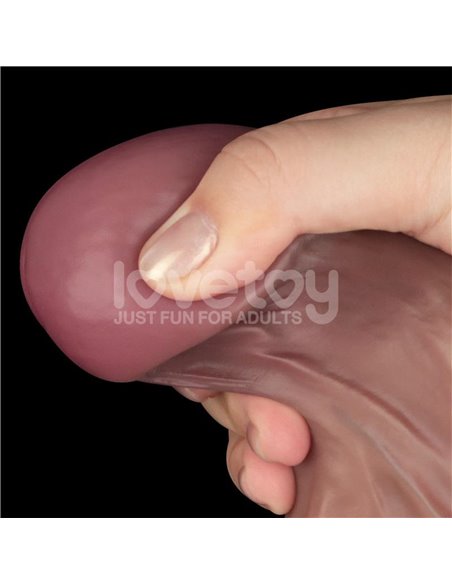 Dildo Dual Layer Articulable XXL 14,5