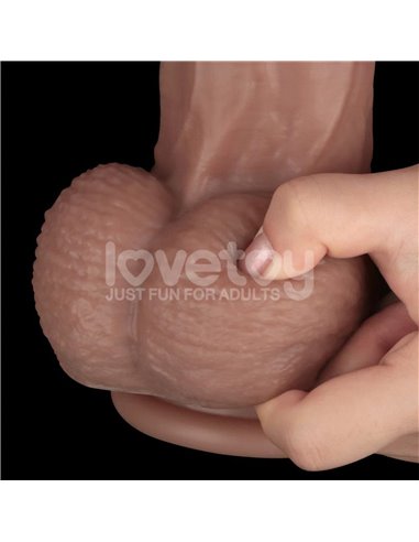 Dildo Dual Layer Articulable XXL 14,5