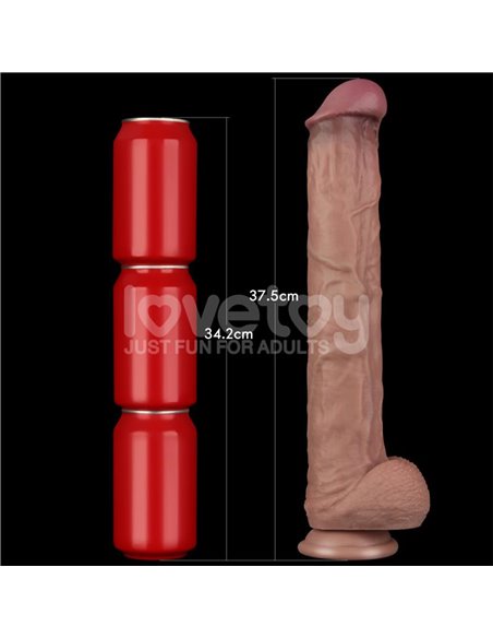 Dildo Dual Layer Articulable XXL 14,5