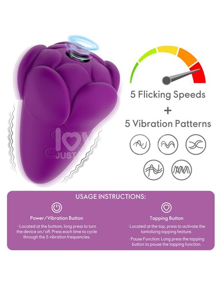 Flicker Estimulador con Flicking Púrpura