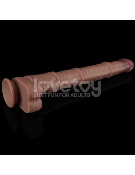 Dildo Dual Layered Articulable XXL 16