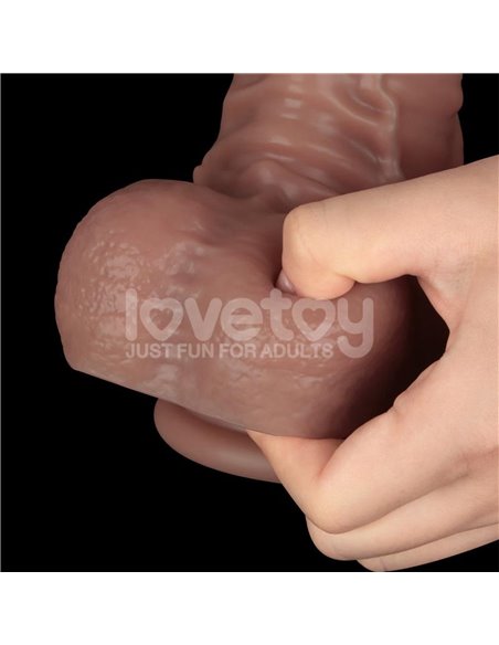 Dildo Dual Layered Articulable XXL 16
