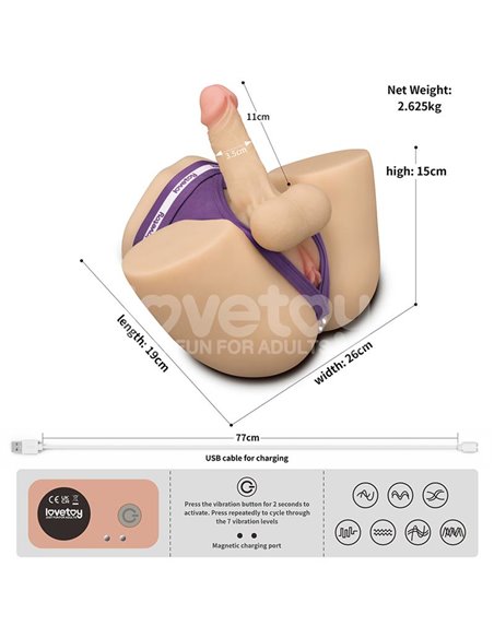 Streetgirls Masturbador Dual Motor Sensation Pulse