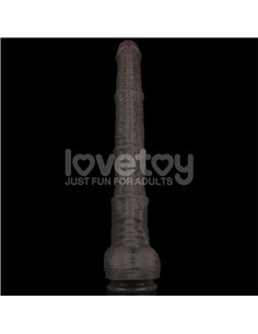 Dildo Dual Layered Articulable XXL 16 2