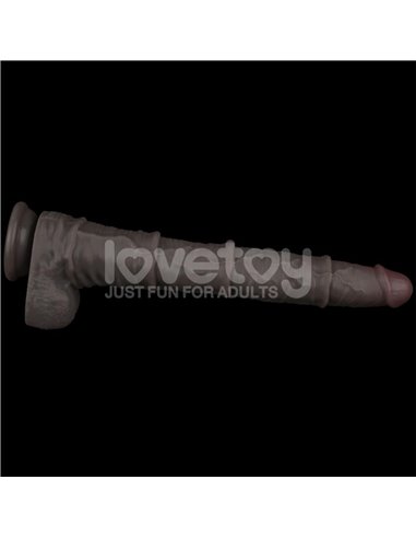 Dildo Dual Layered Articulable XXL 16