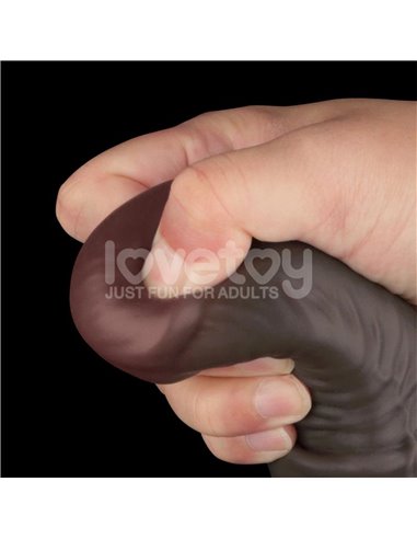 Dildo Dual Layered Articulable XXL 16