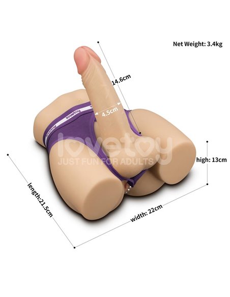 Streetgirls 15 Masturbador con Dildo Articulable