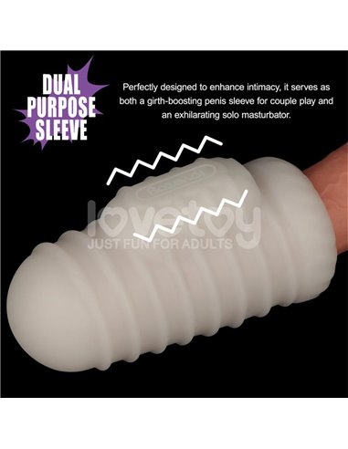 Knights Ring Funda para el Pene y Estimulador Wavy