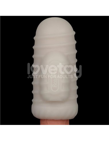 Knights Ring Funda para el Pene y Estimulador Wavy