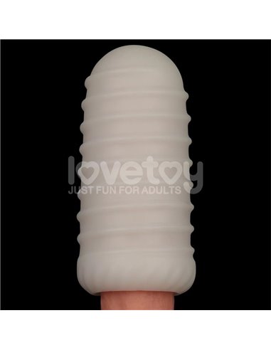 Knights Ring Funda para el Pene y Estimulador Wavy