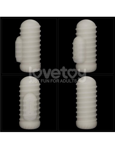 Knights Ring Funda para el Pene y Estimulador Wavy