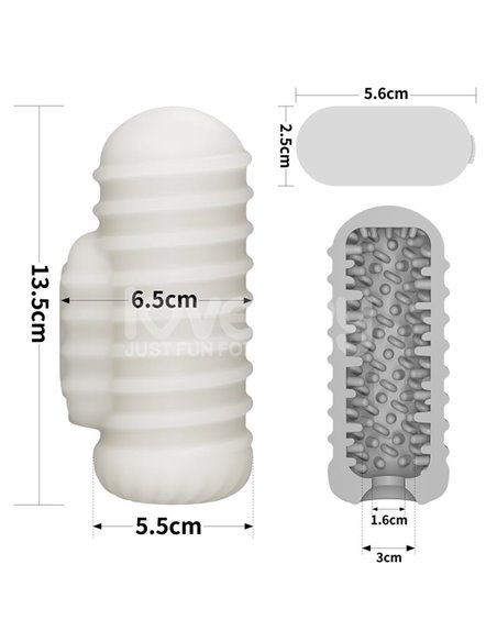 Knights Ring Funda para el Pene y Estimulador Wavy