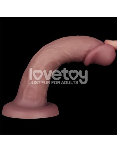 Dildo Dual Density con Vibración 8