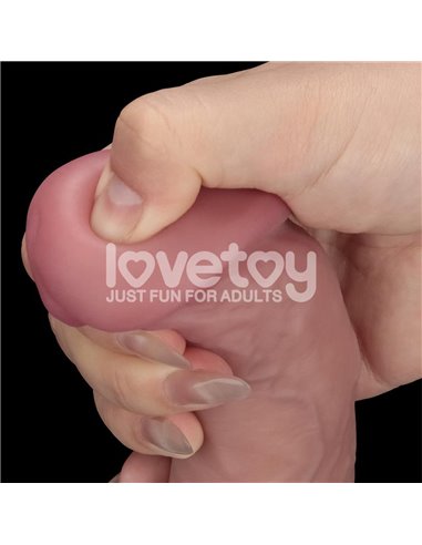 Dildo Dual Density con Vibración 8