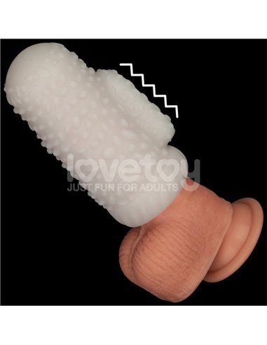 Knights Ring Funda para el Pene y Estimulador Drip