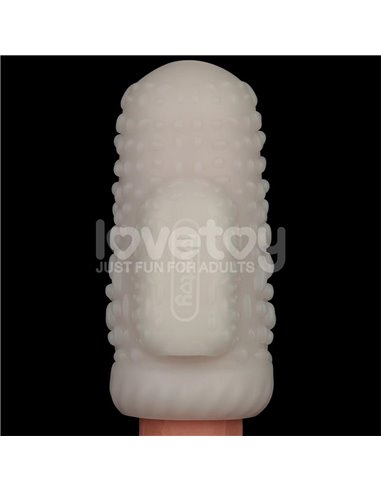 Knights Ring Funda para el Pene y Estimulador Drip