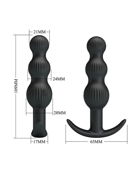 Sidney Plug Anal con Vibración