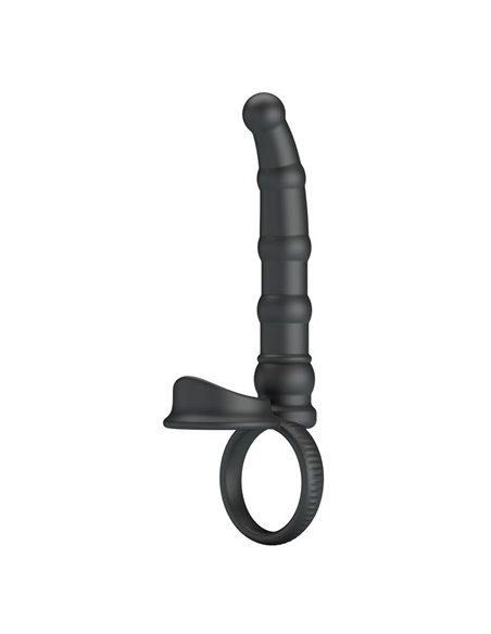 Tatum Plug Anal con Anillo para el Pene con Vibración