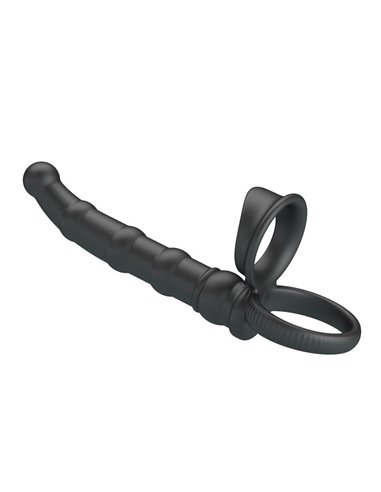 Tatum Plug Anal con Anillo para el Pene con Vibración